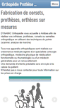 Mobile Screenshot of dynamicorthopedie.com